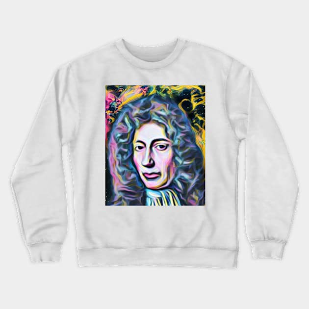 Robert Boyle Portrait | Robert Boyle Artwork 9 Crewneck Sweatshirt by JustLit